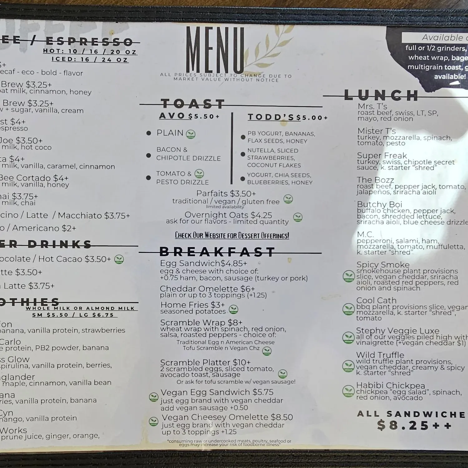 Menu 3