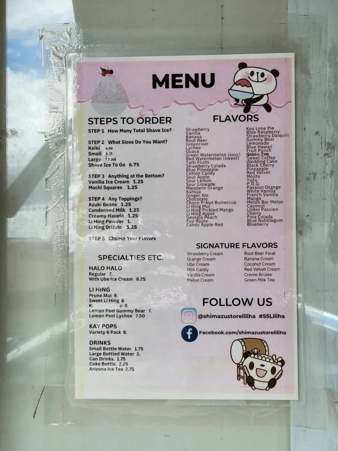 Menu 3