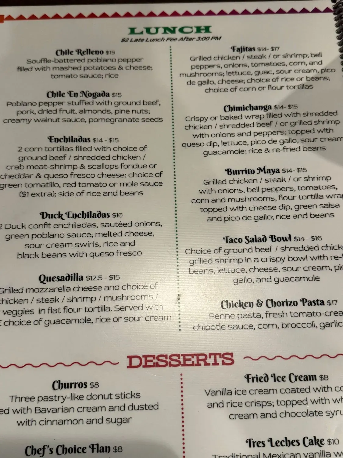 Menu 3