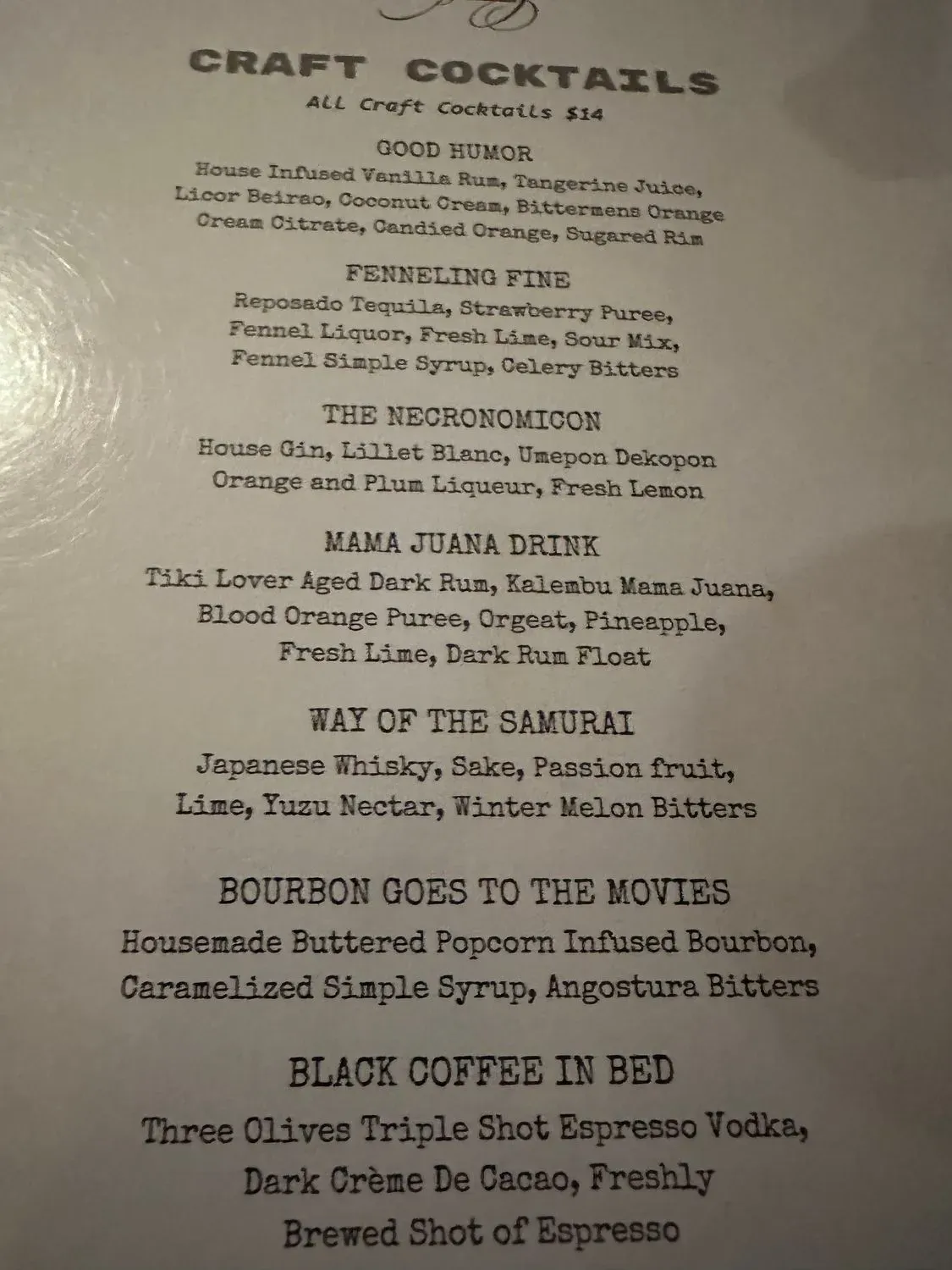 Cedar Street Grille Menu - Updated October 2025