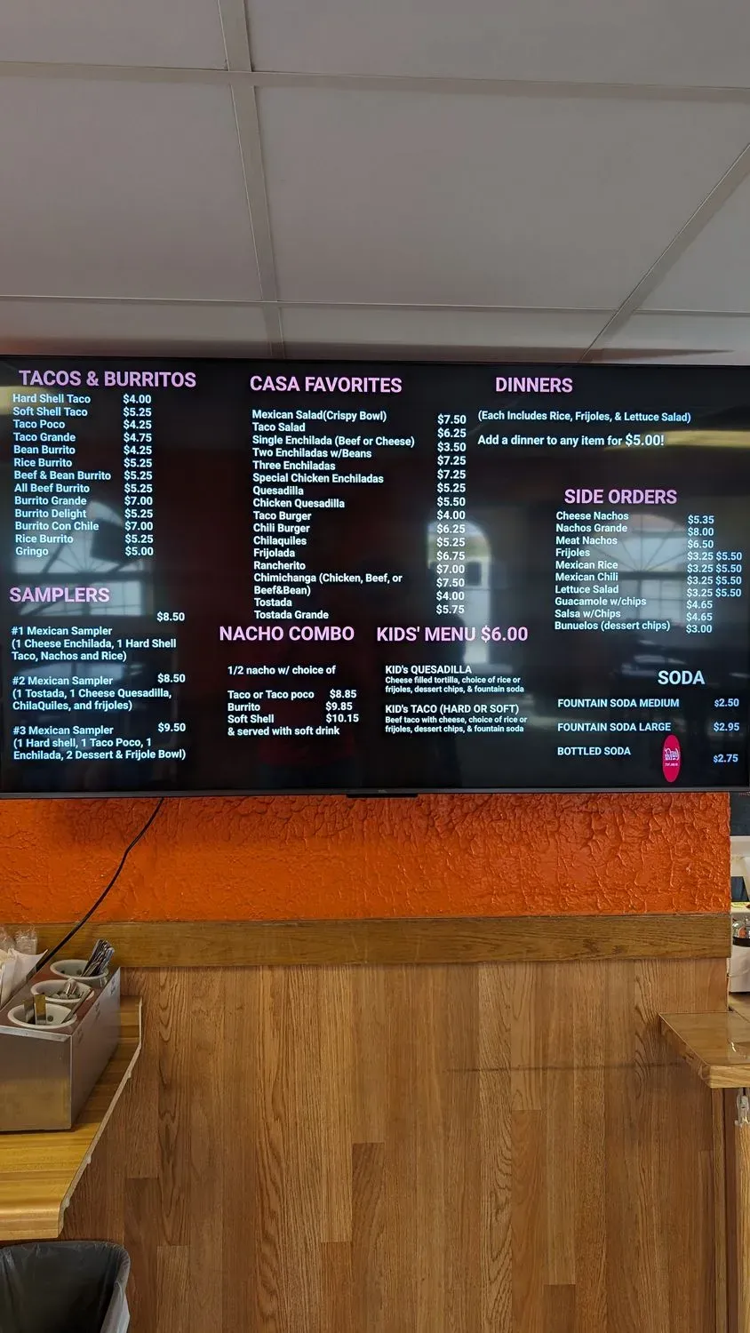 Menu 3