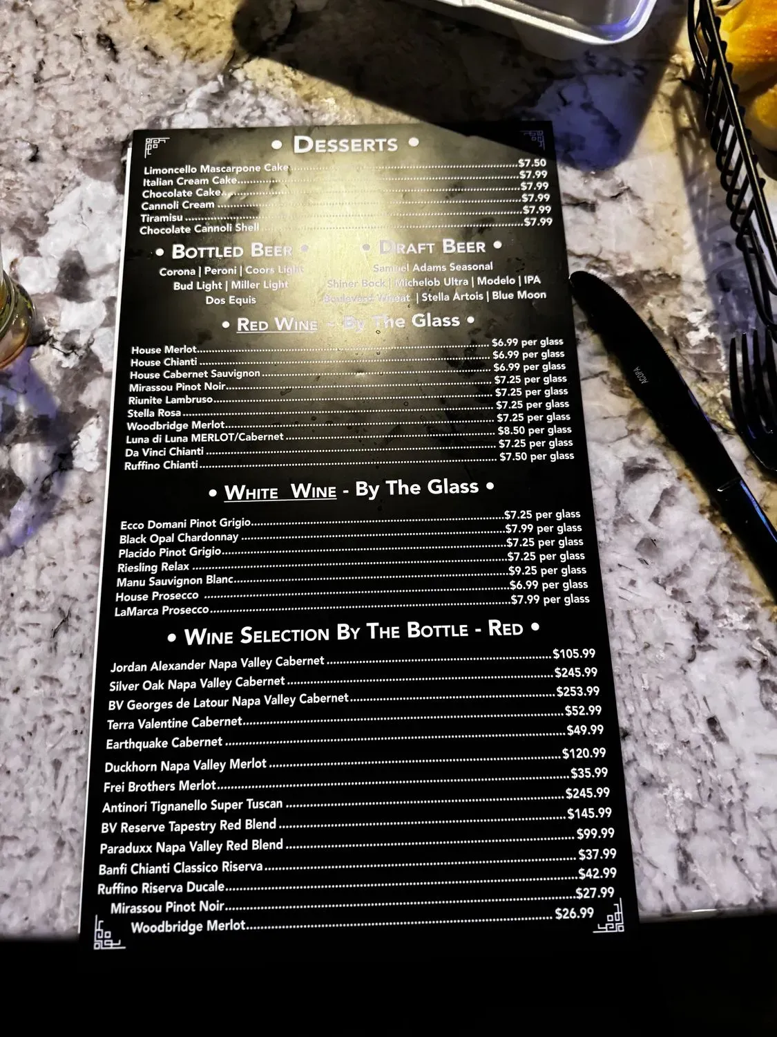 Menu 6