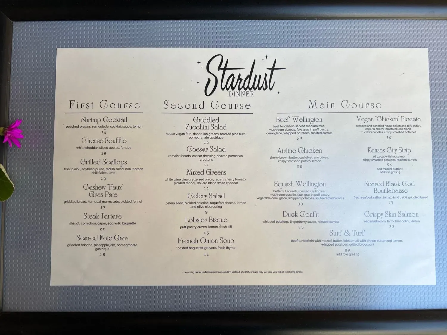 Menu 6