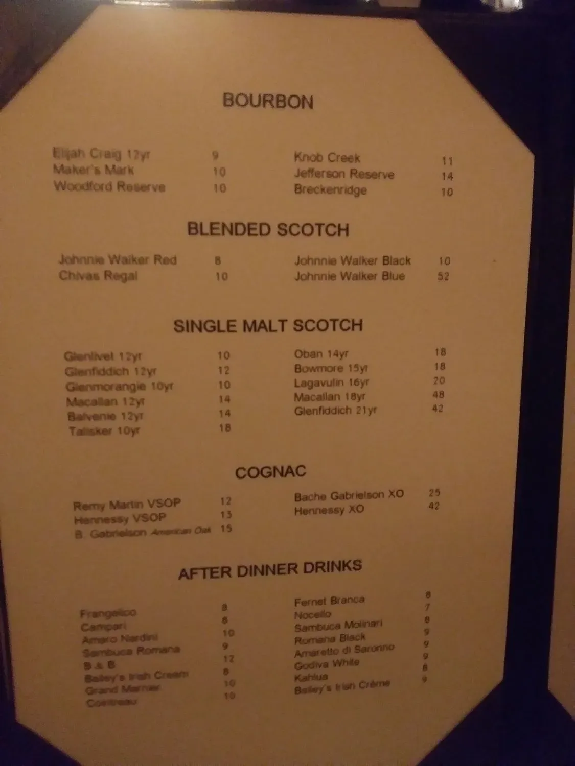 Menu 6