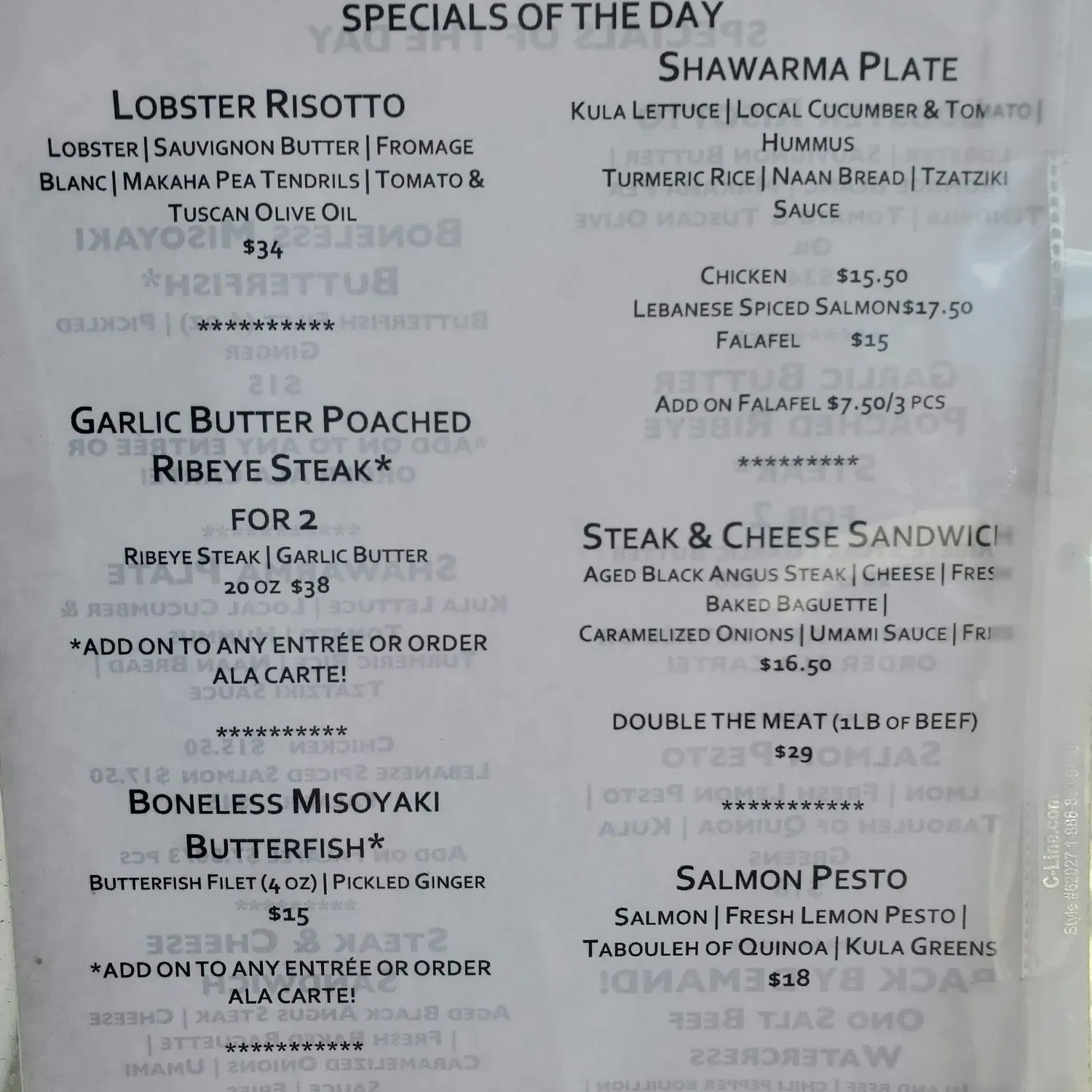 Menu 3