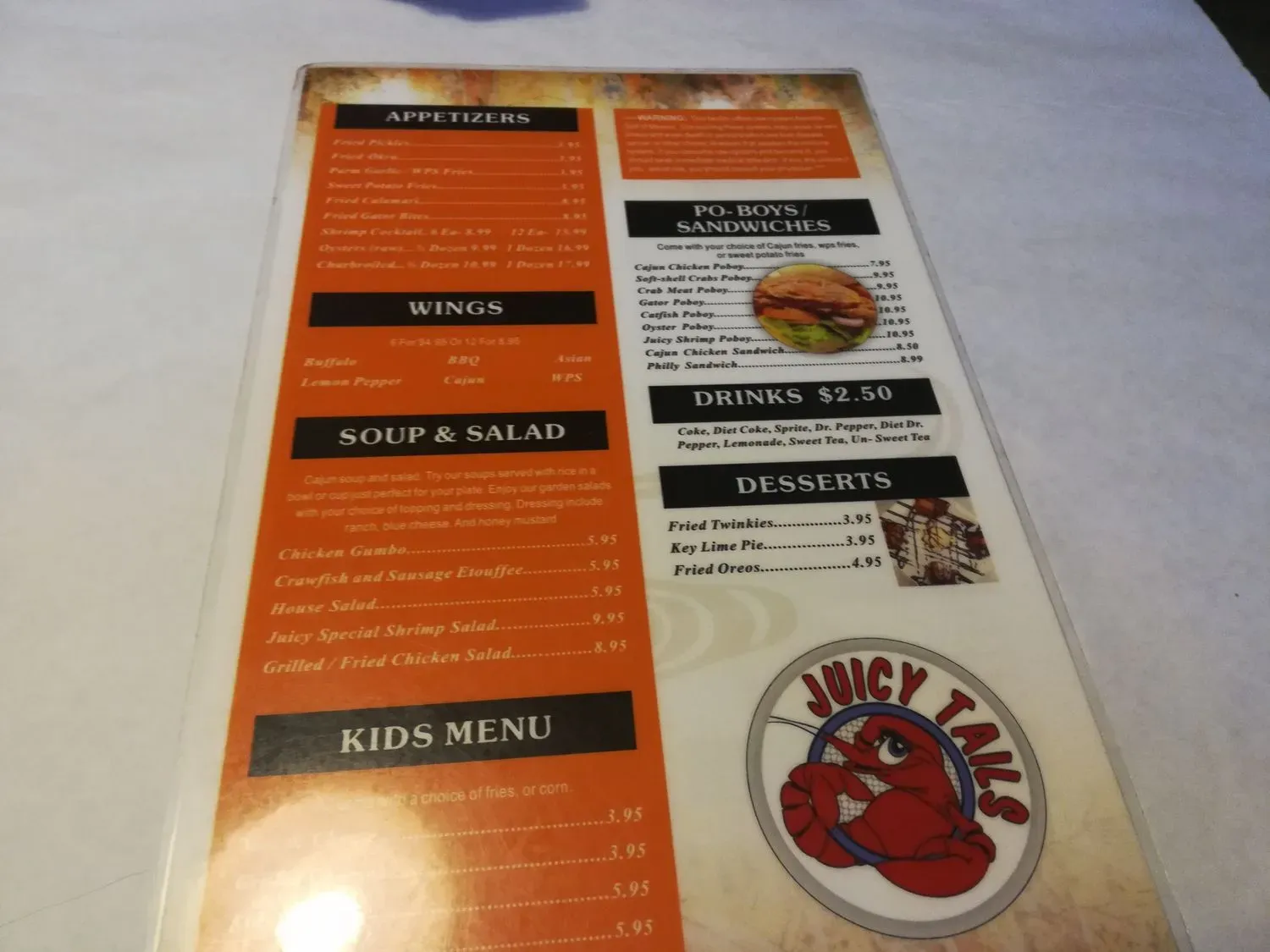 Menu 4