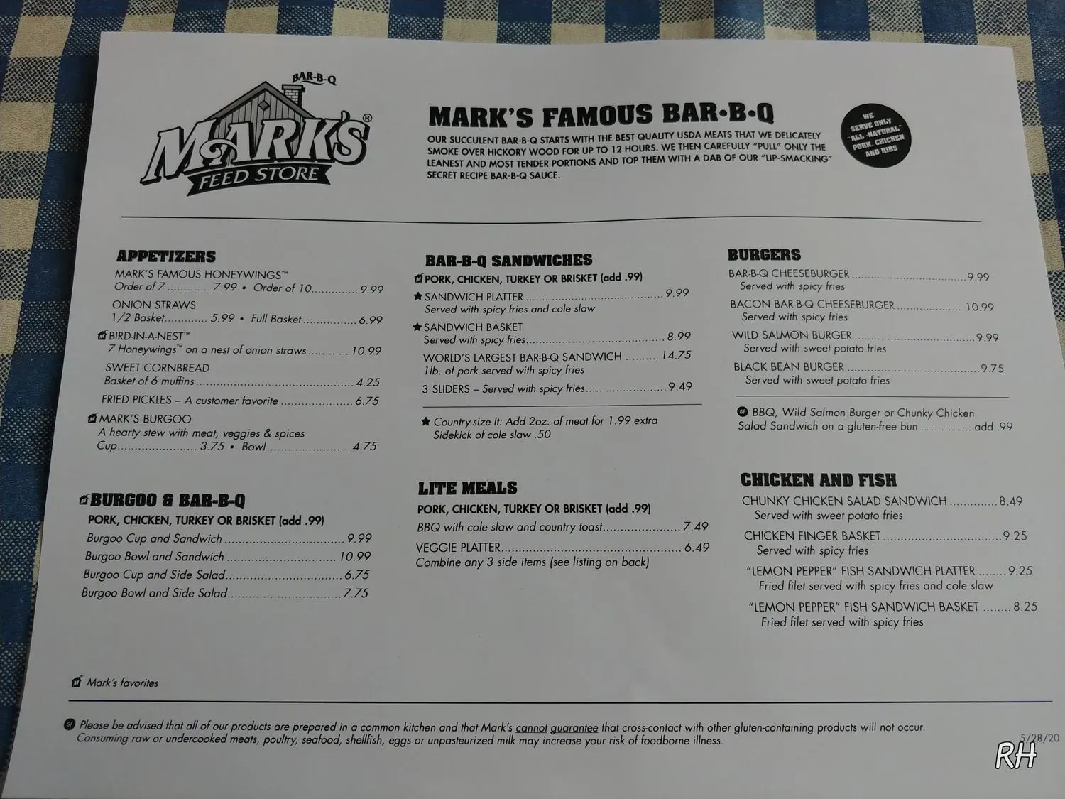 Menu 4