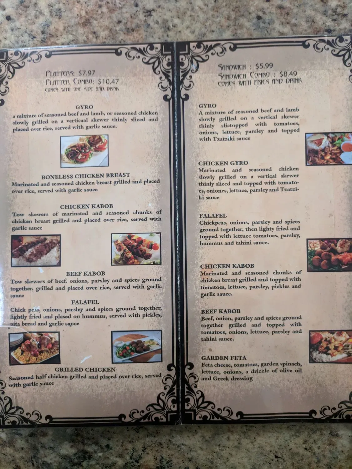 Menu 4