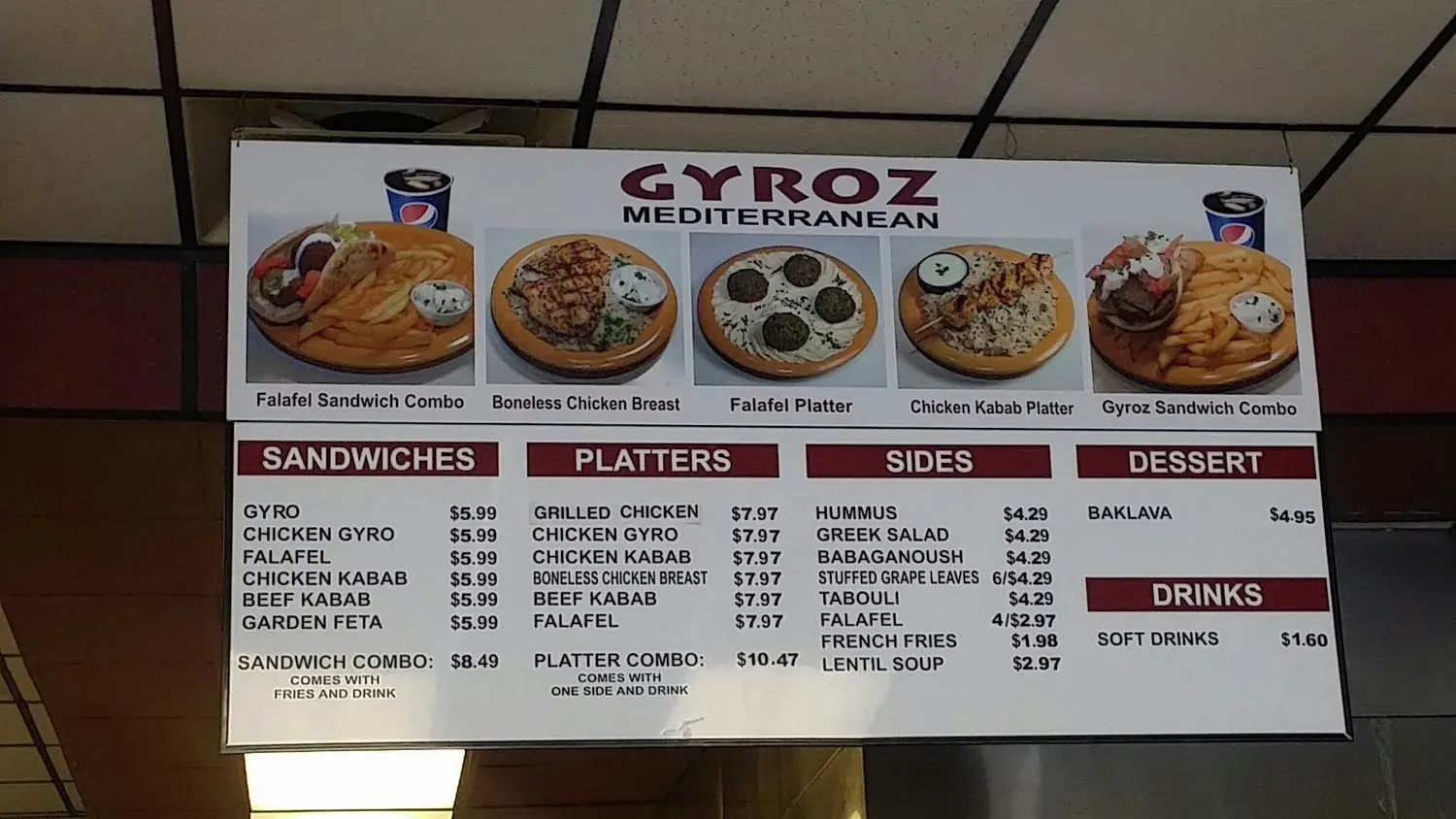 Menu 6