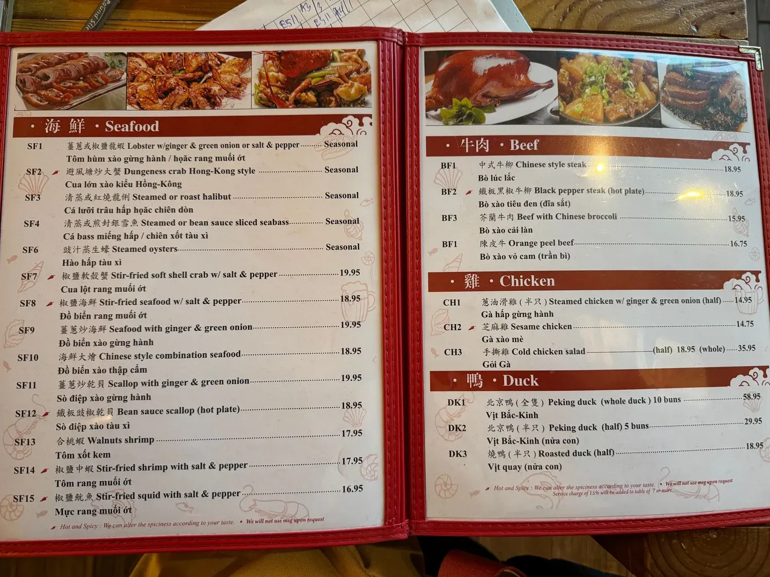 Menu 6