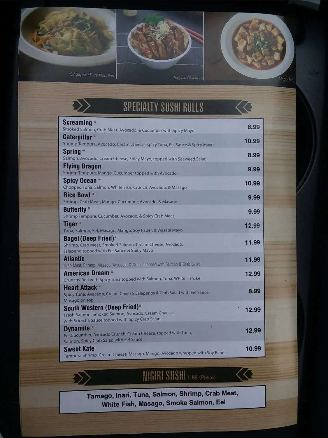 Menu 6