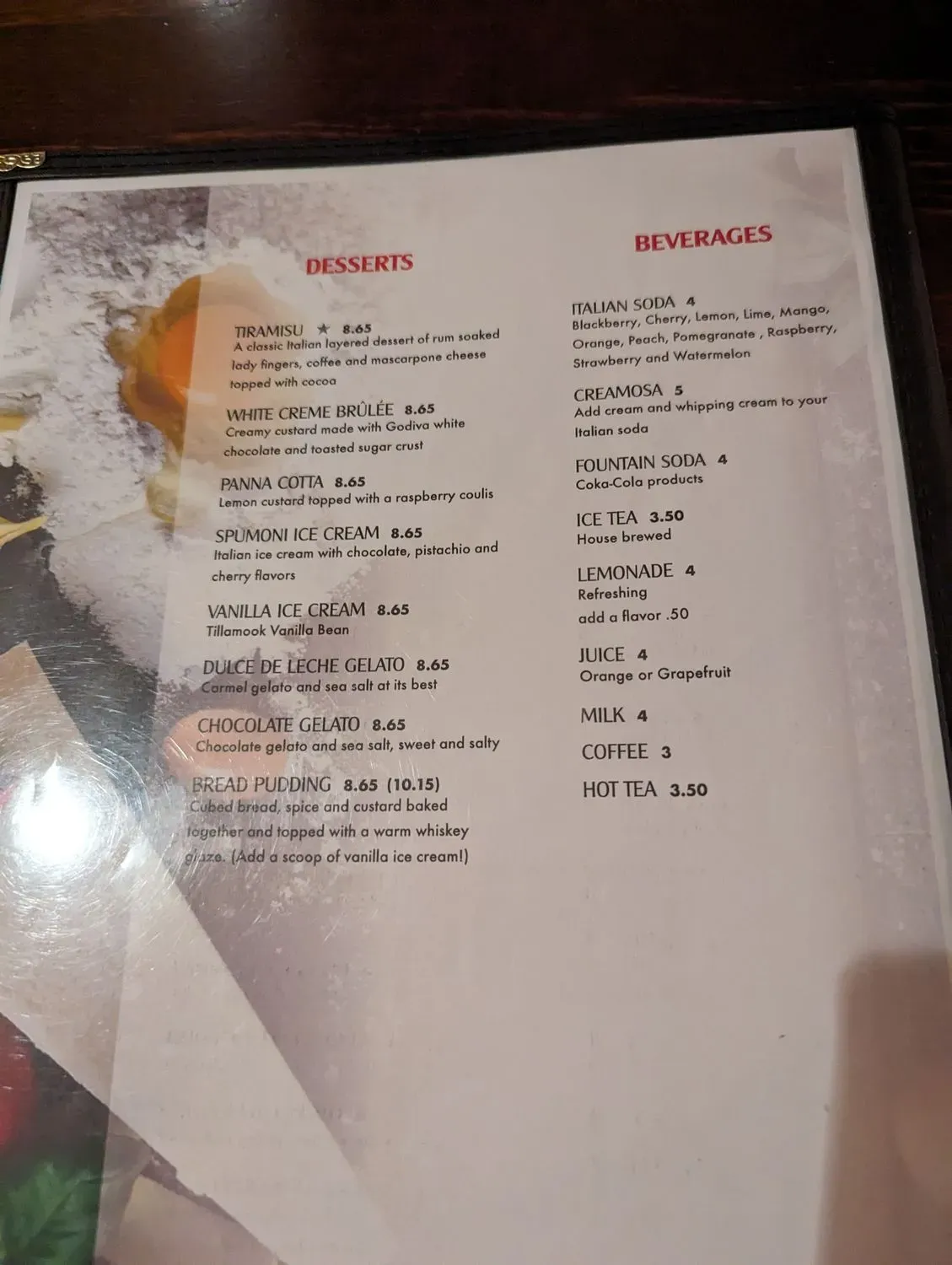Menu 4