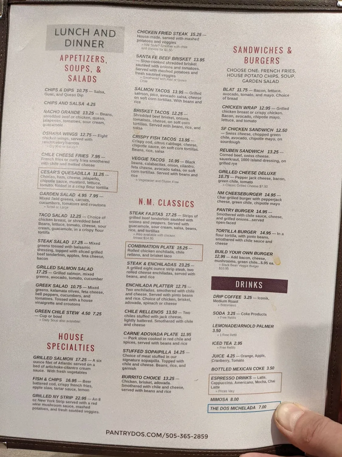 Menu 3