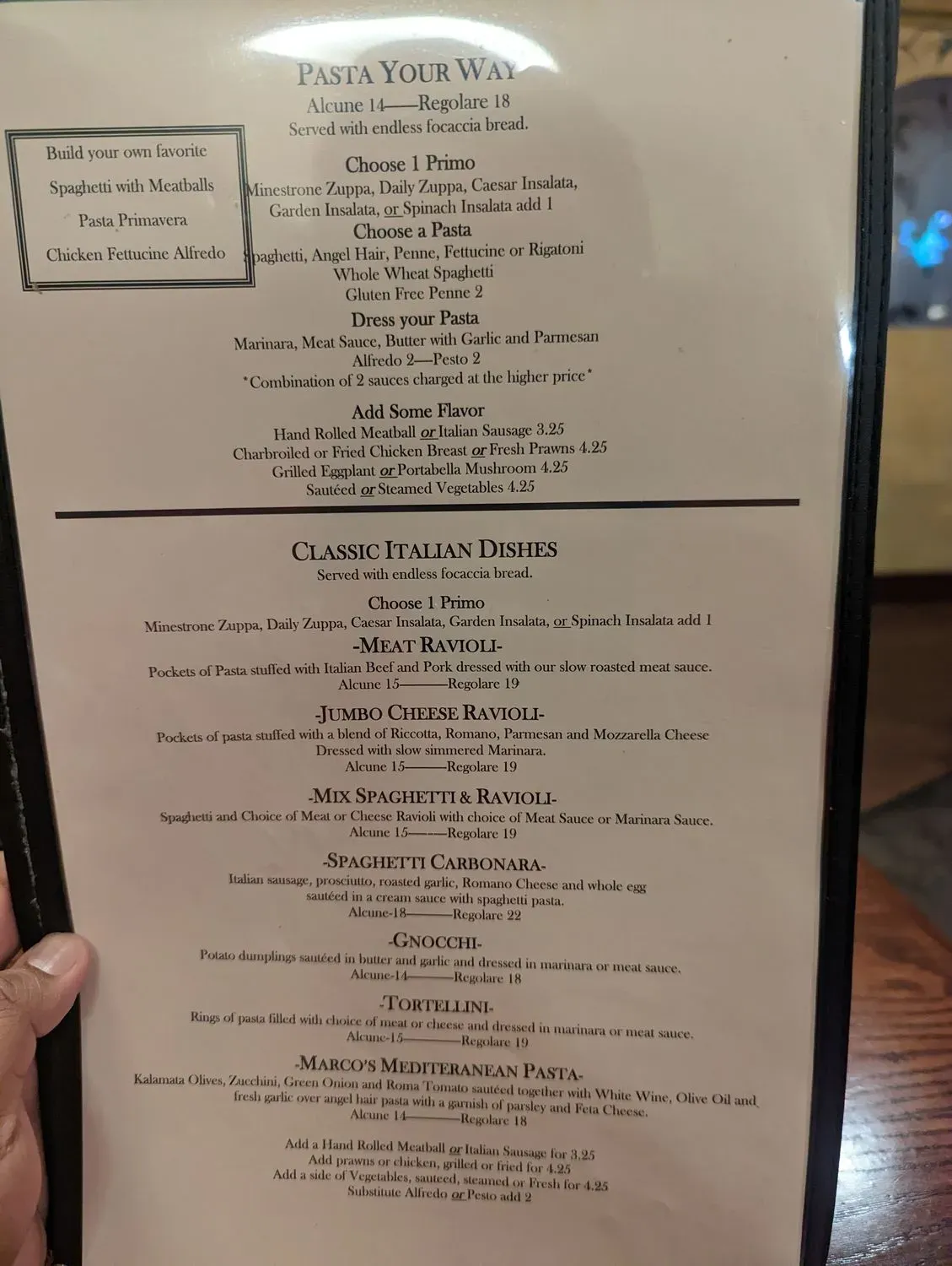 Menu 6