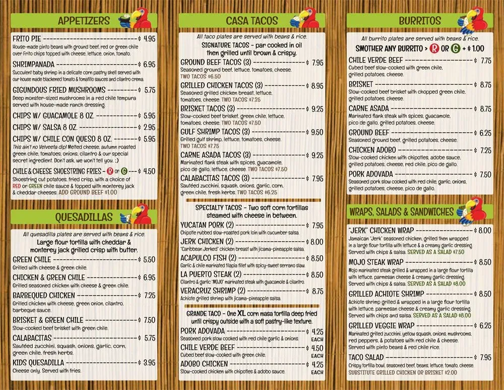 Menu 4