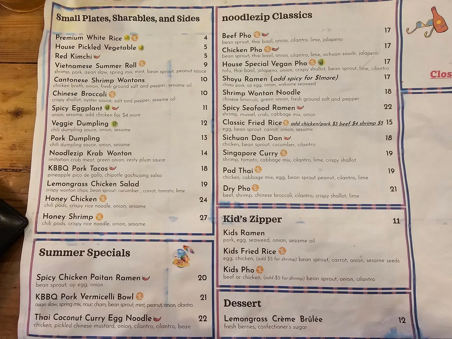 Menu 4