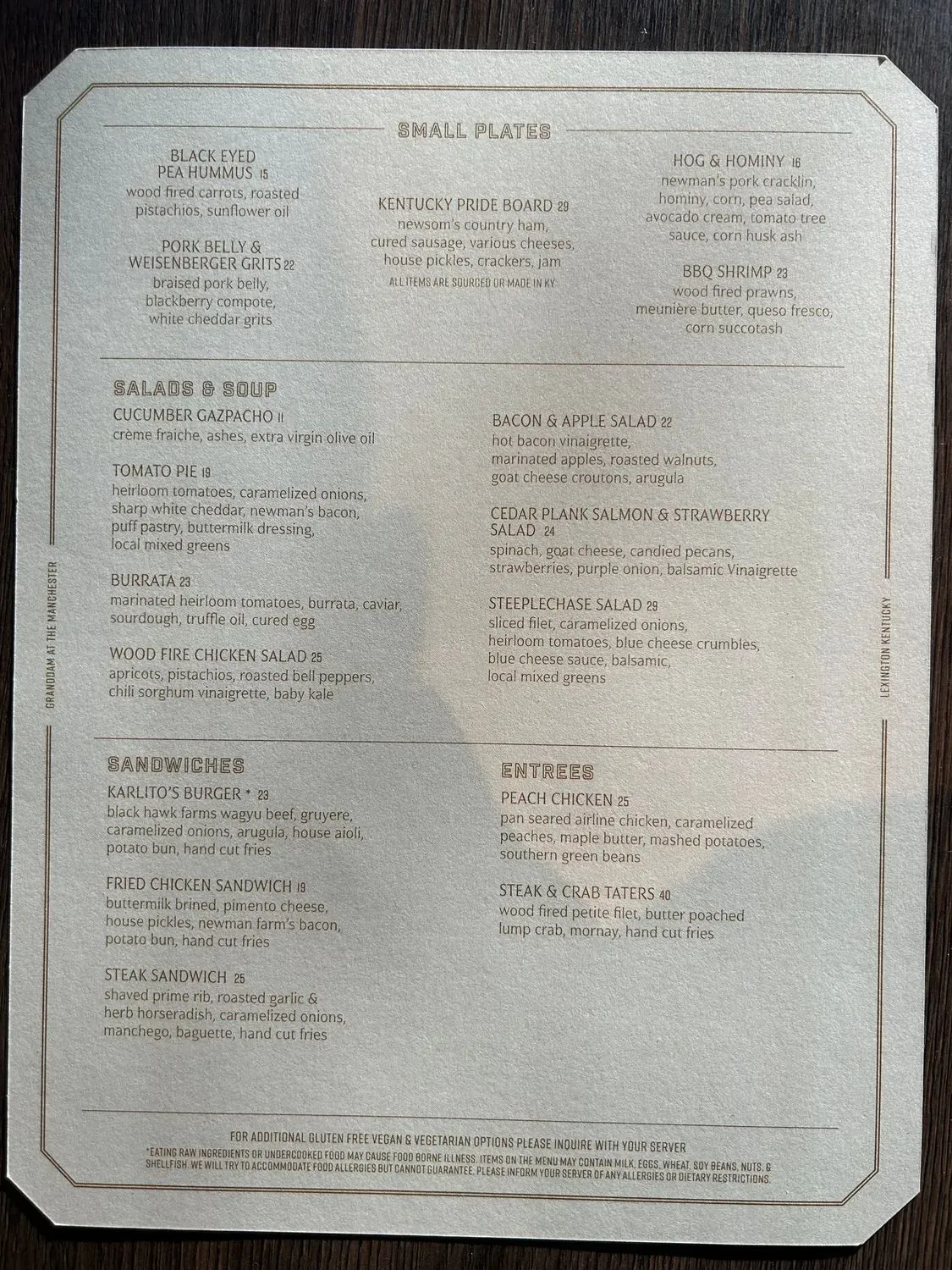 Menu 3