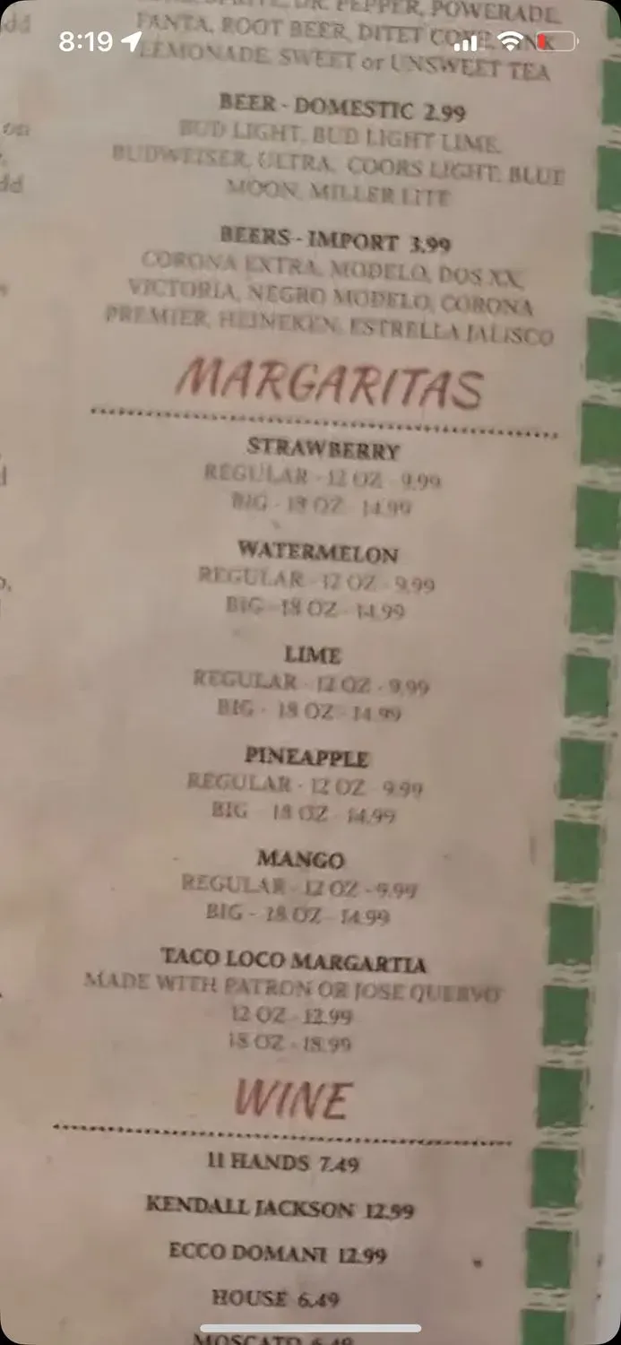 Menu 4