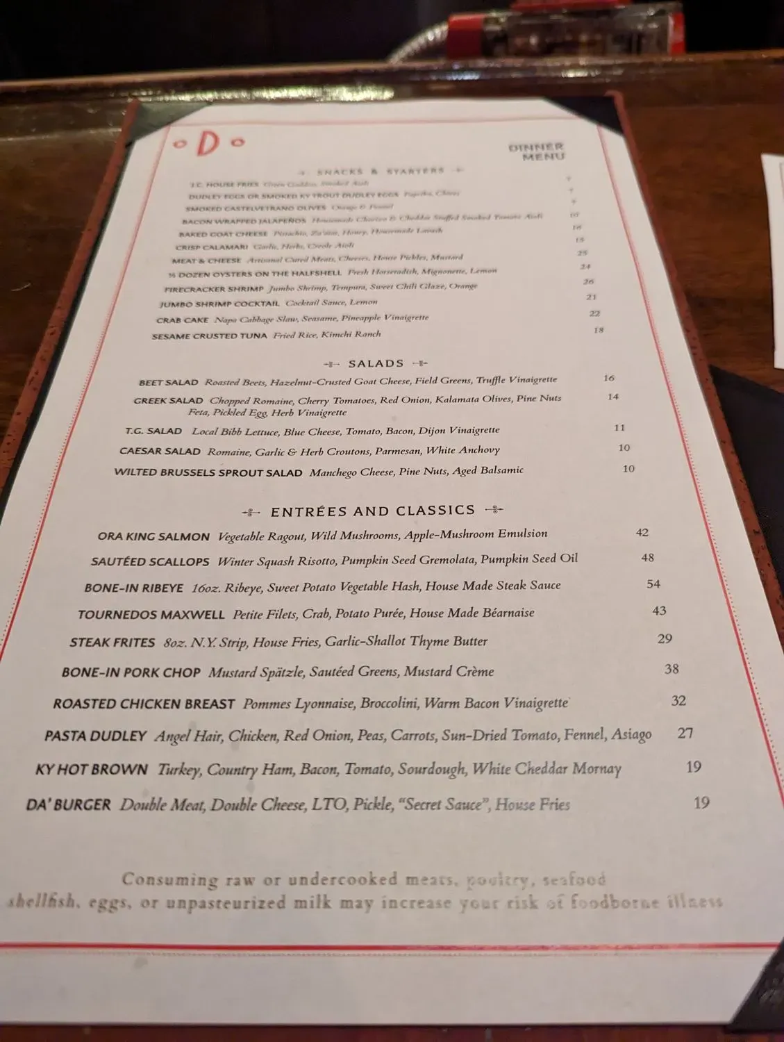 Menu 4