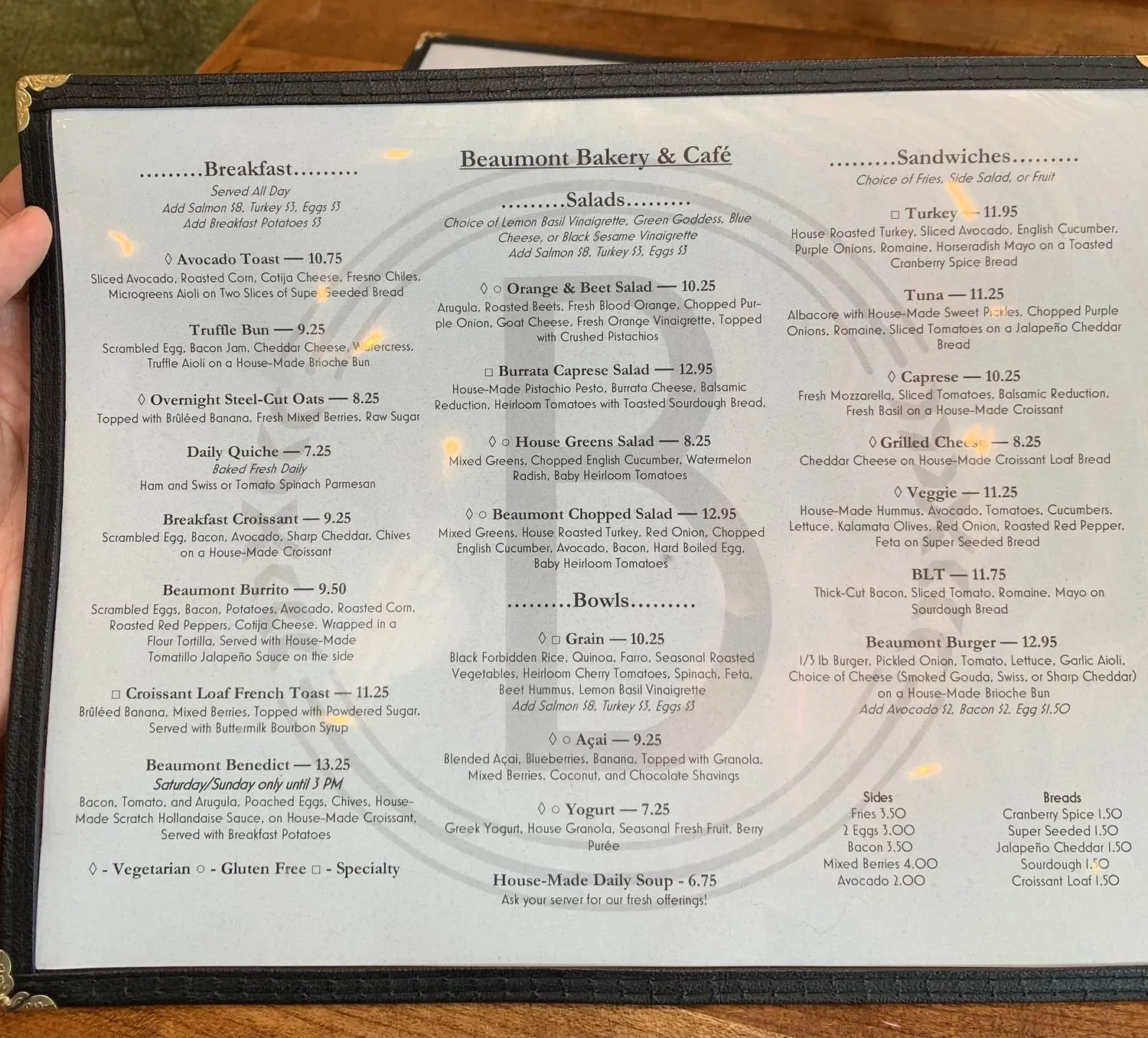 Menu 4