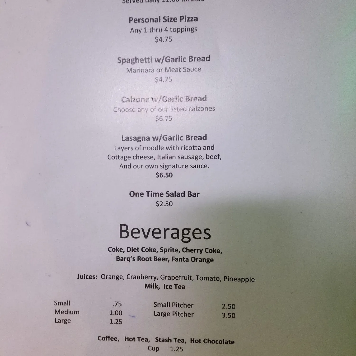 Menu 3