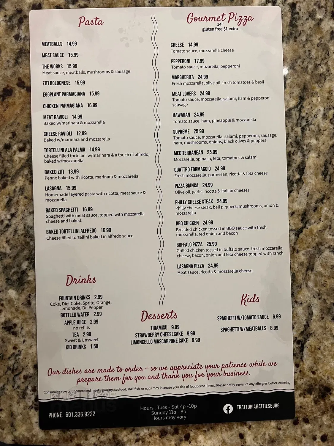 Menu 3