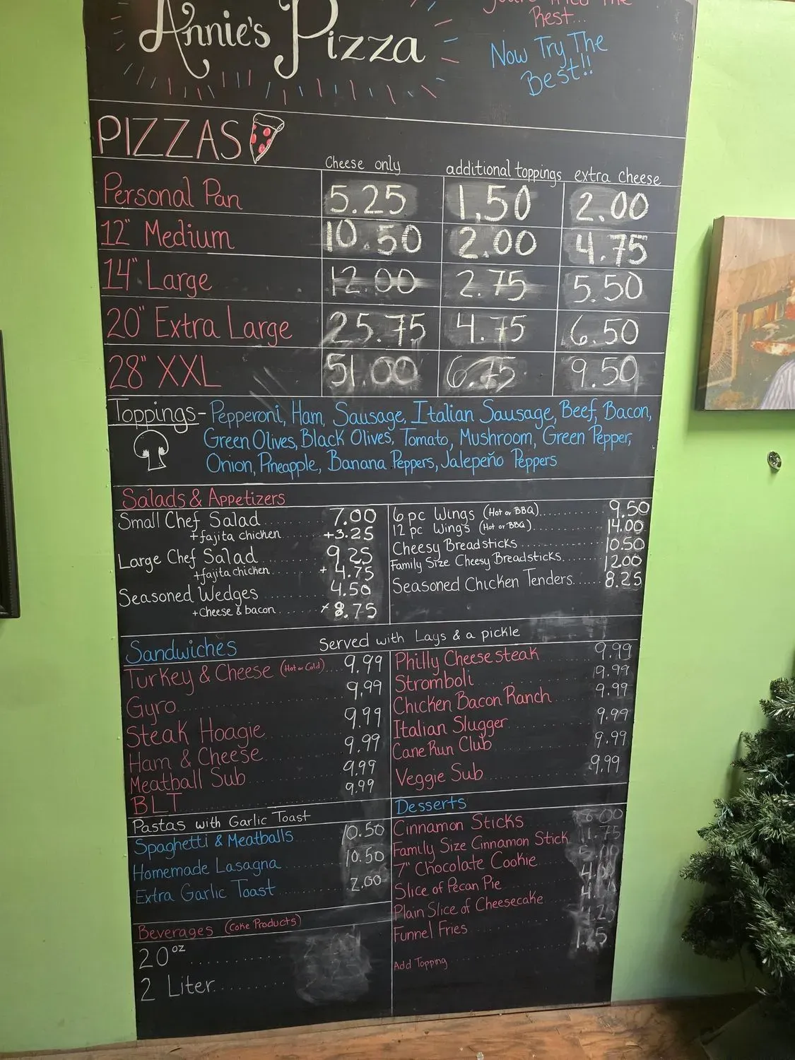 Menu 3