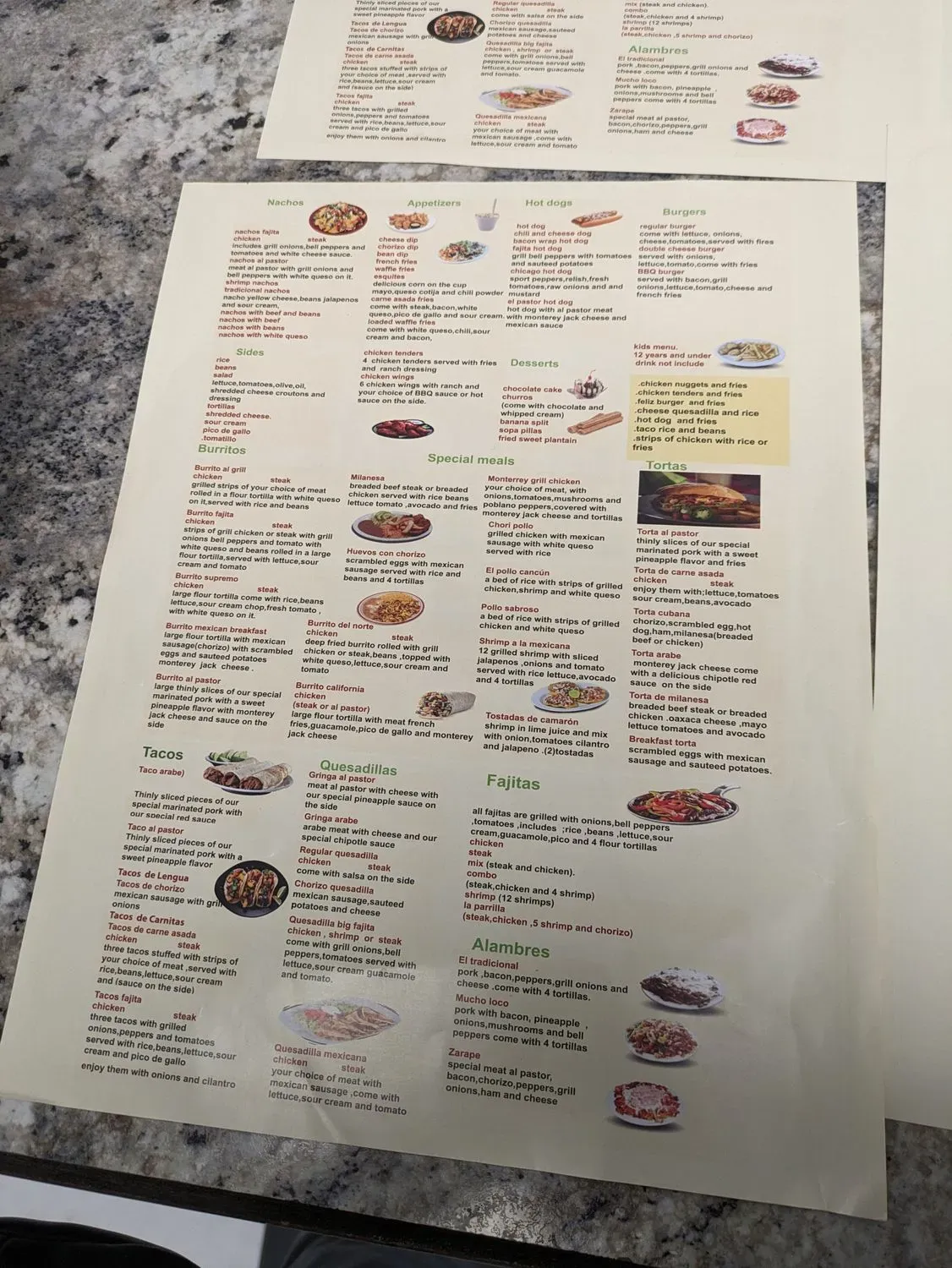 Menu 4