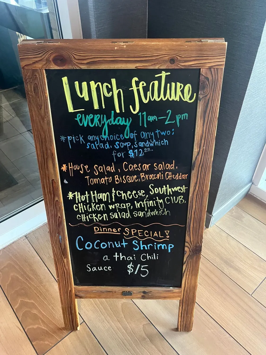 Infinity: Rooftop Restaurant + Bar Menu - Updated October 2025