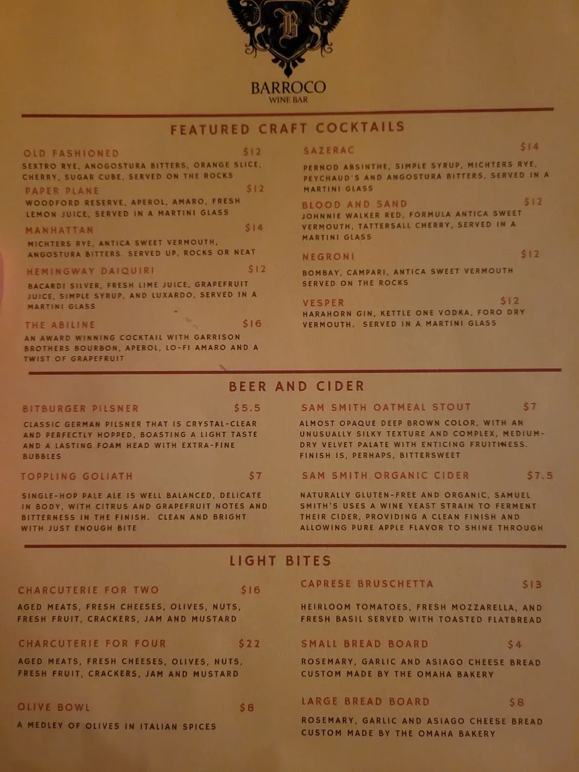 Menu 4