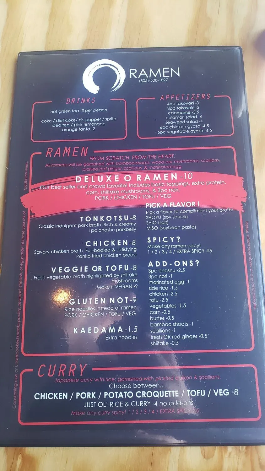 Menu 4