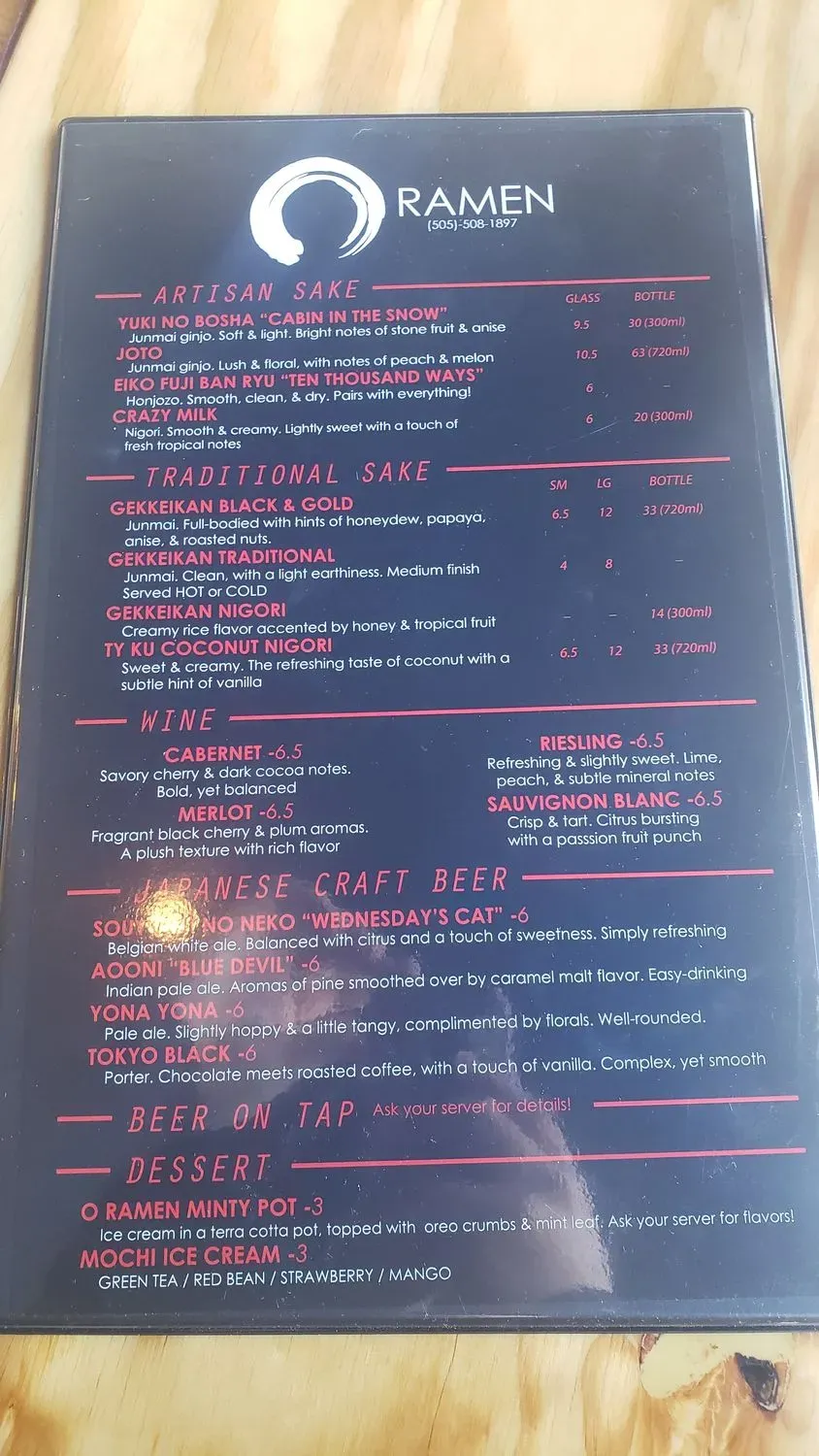 Menu 3