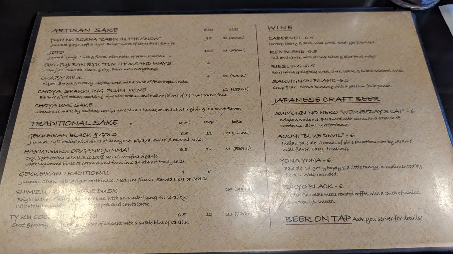 Menu 6