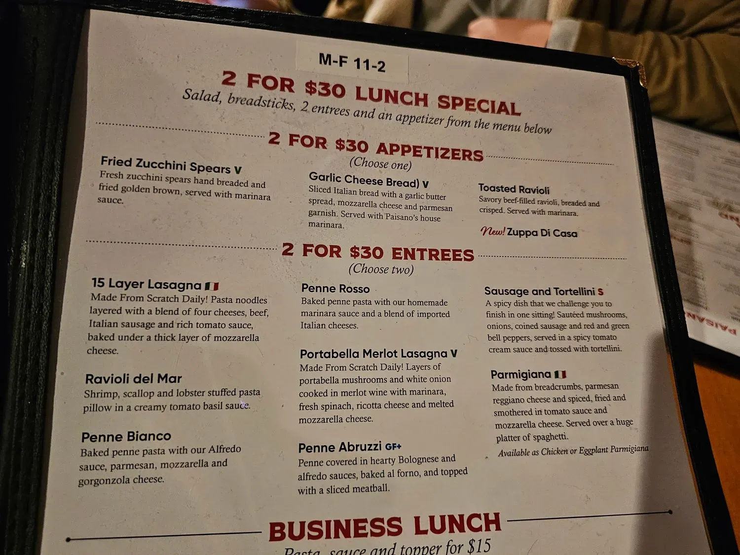 Menu 6