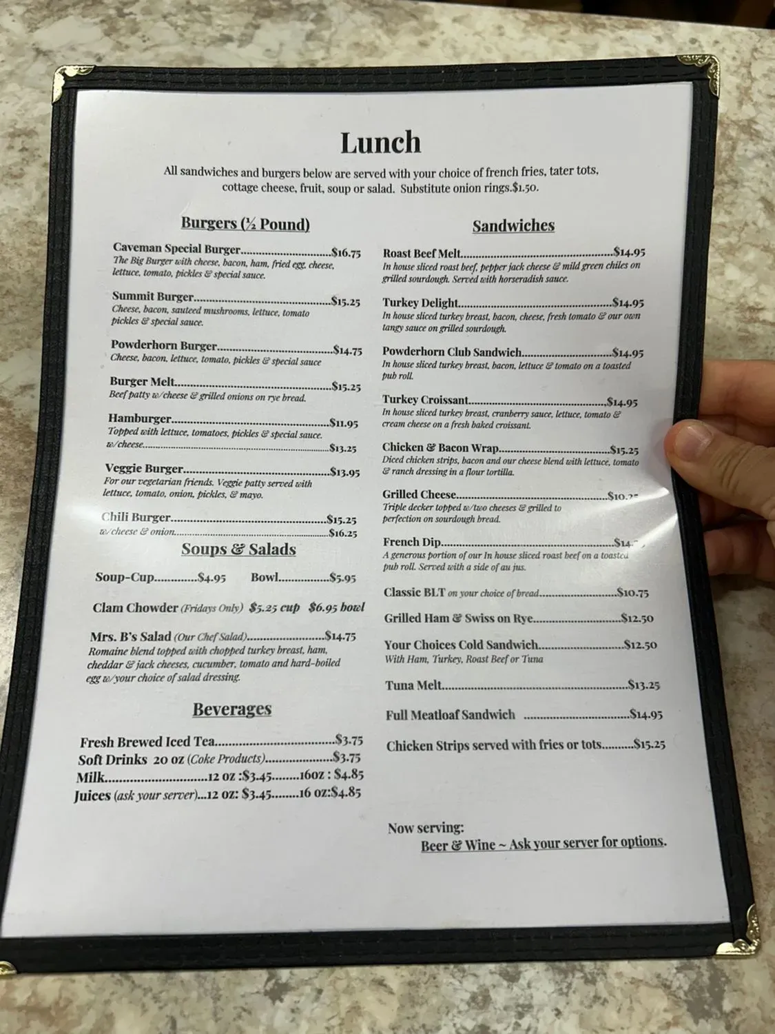Menu 3