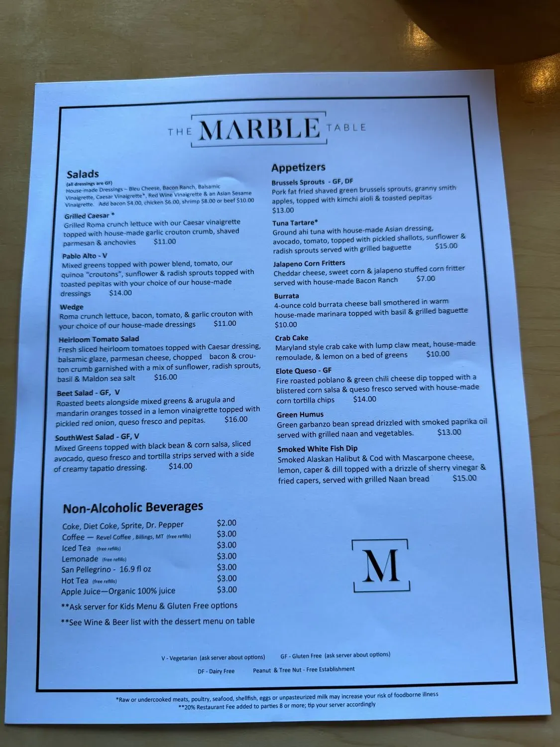 Menu 6