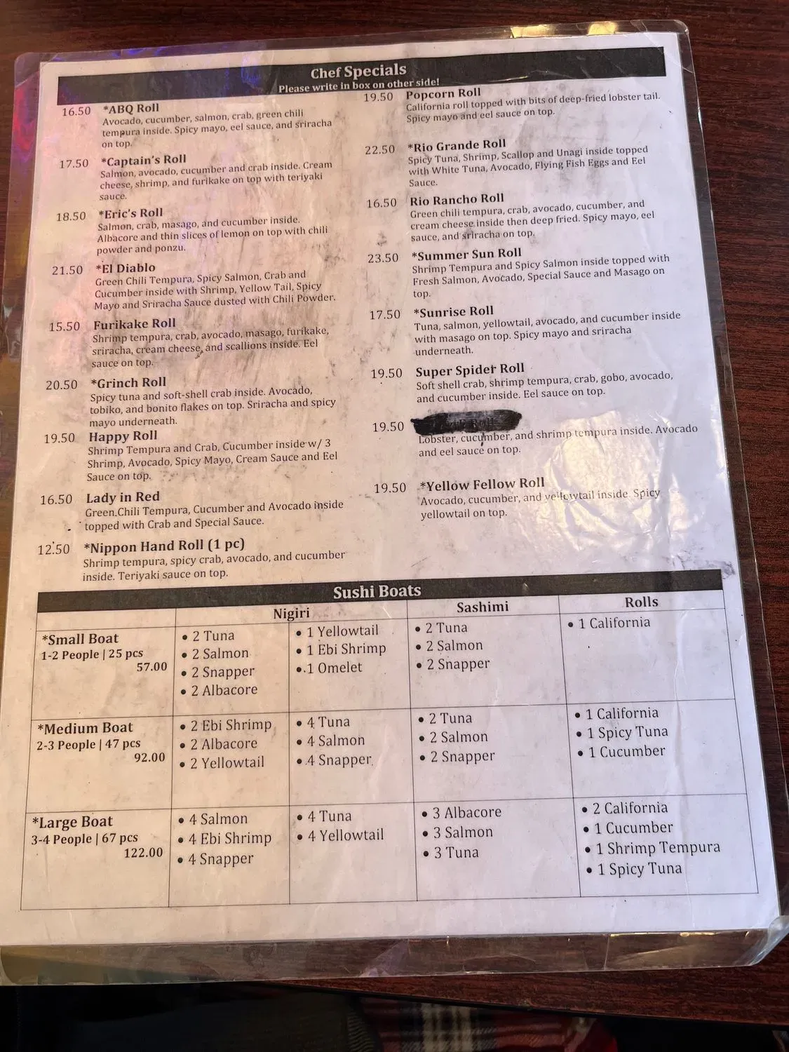 Menu 3