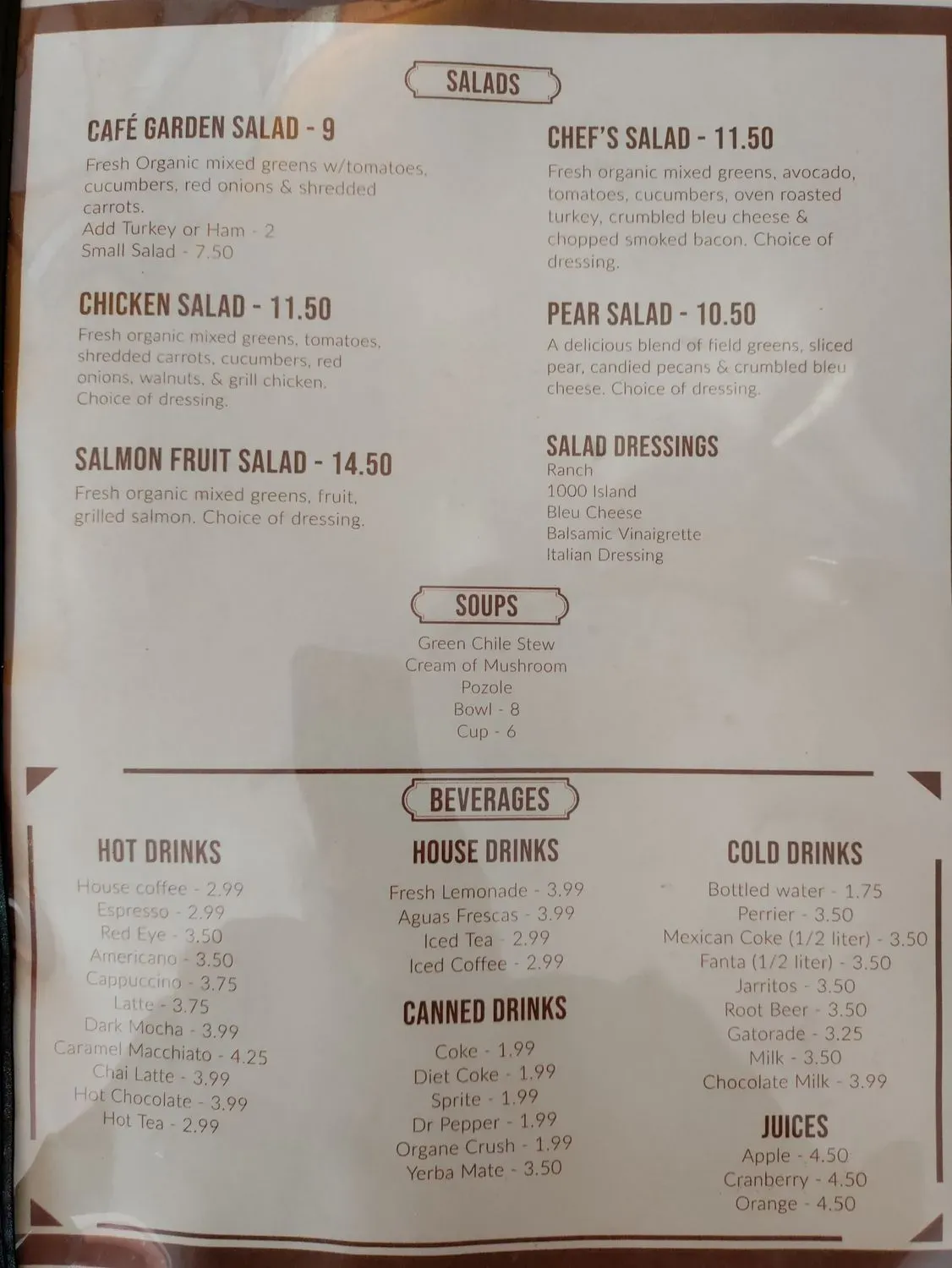 Menu 6