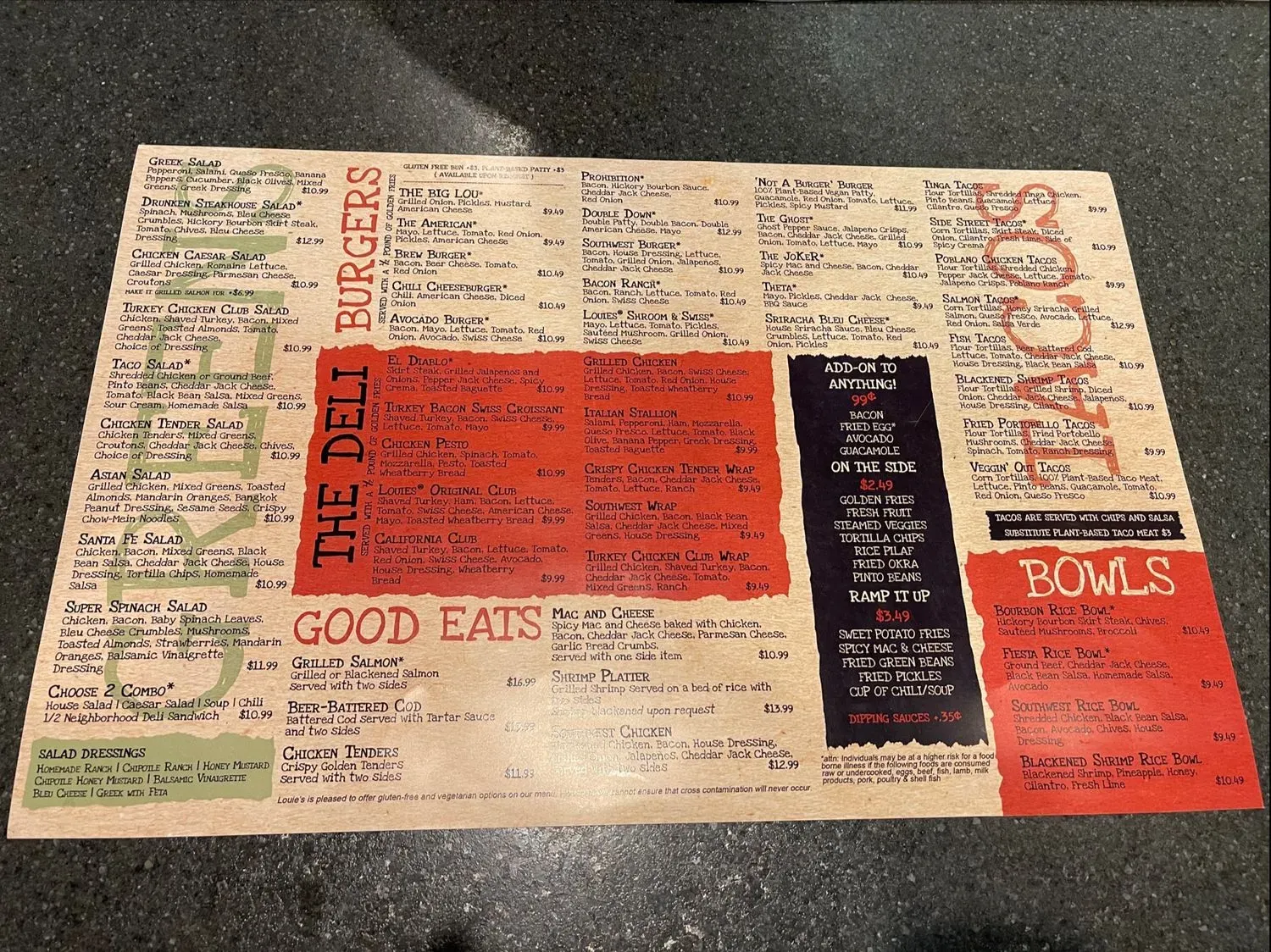 Menu 4