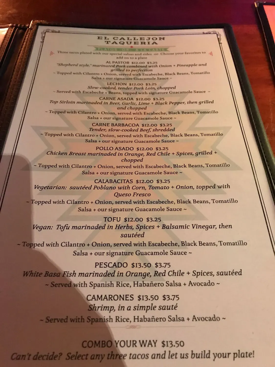 Menu 4