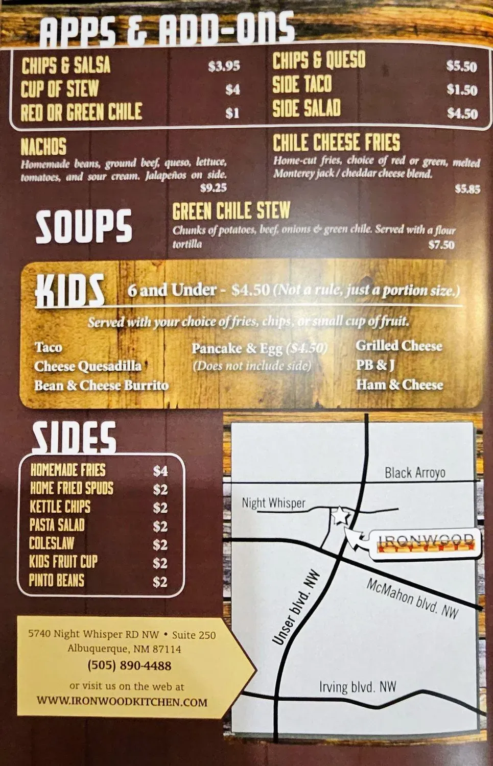 Menu 4