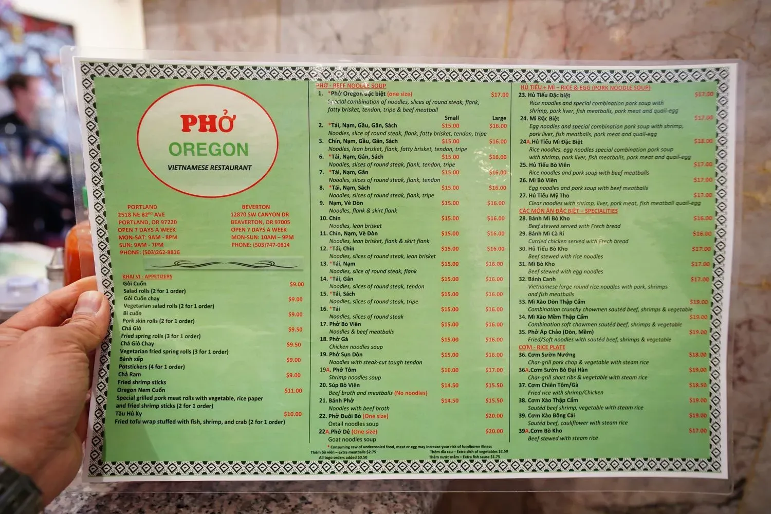 Menu 4