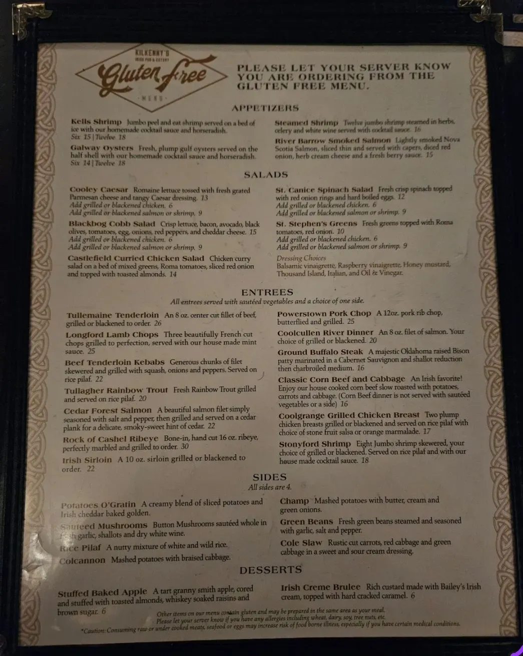 Menu 4