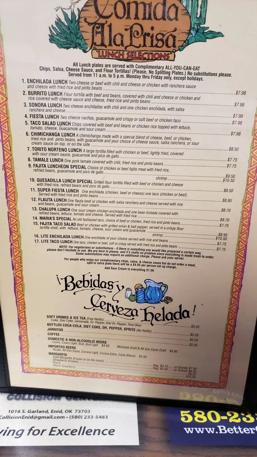 Menu 3