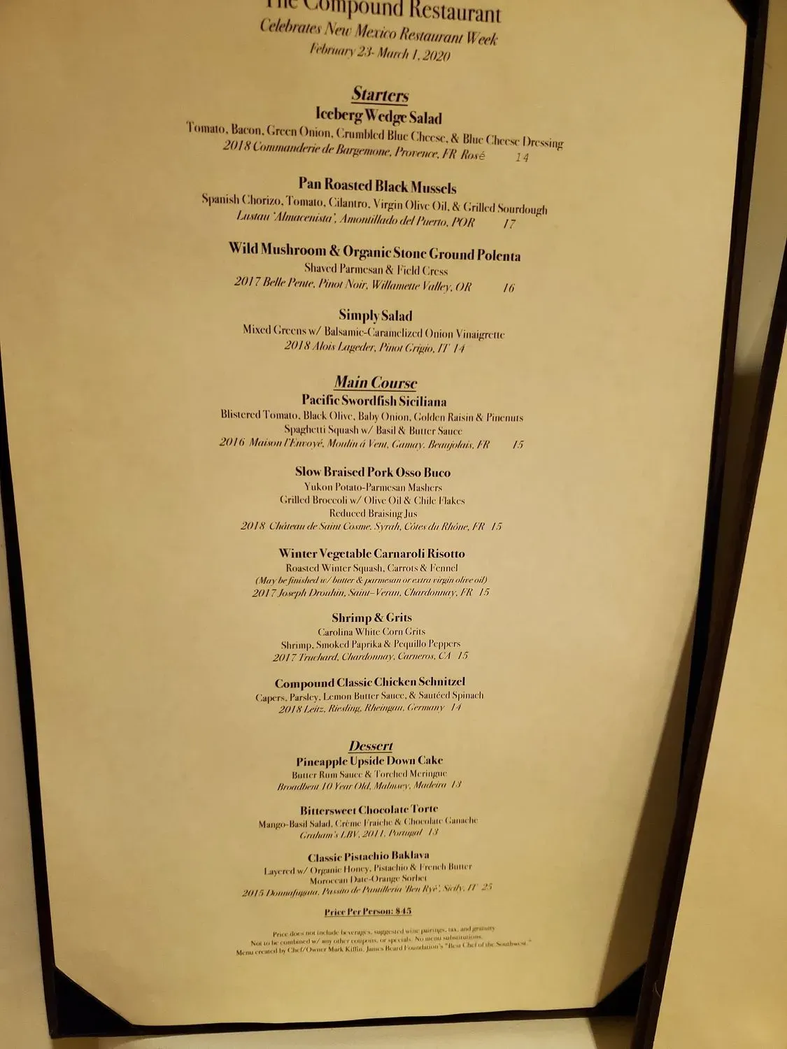 Menu 4