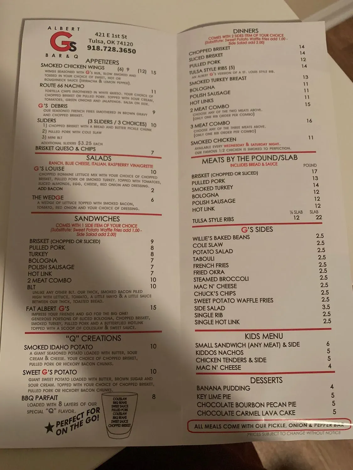 Menu 3