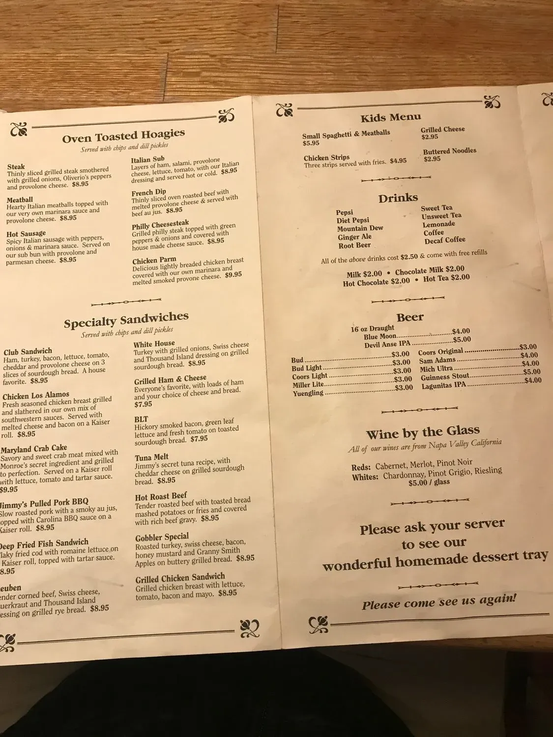 Menu 3