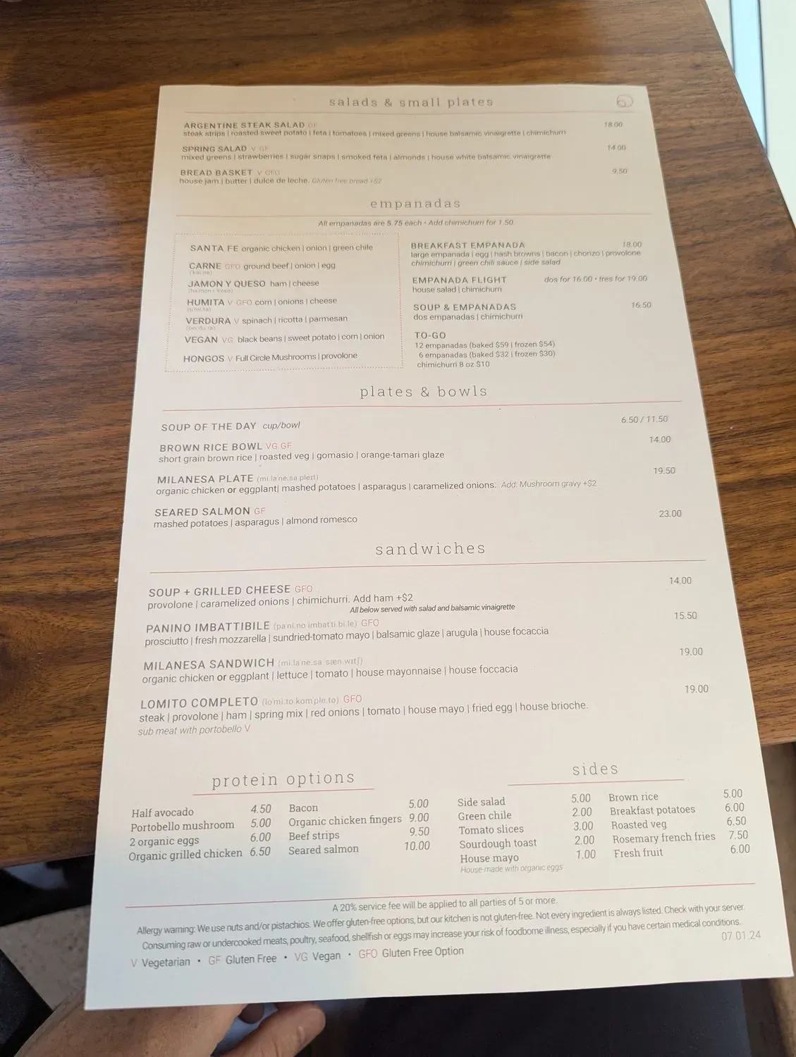 Menu 3