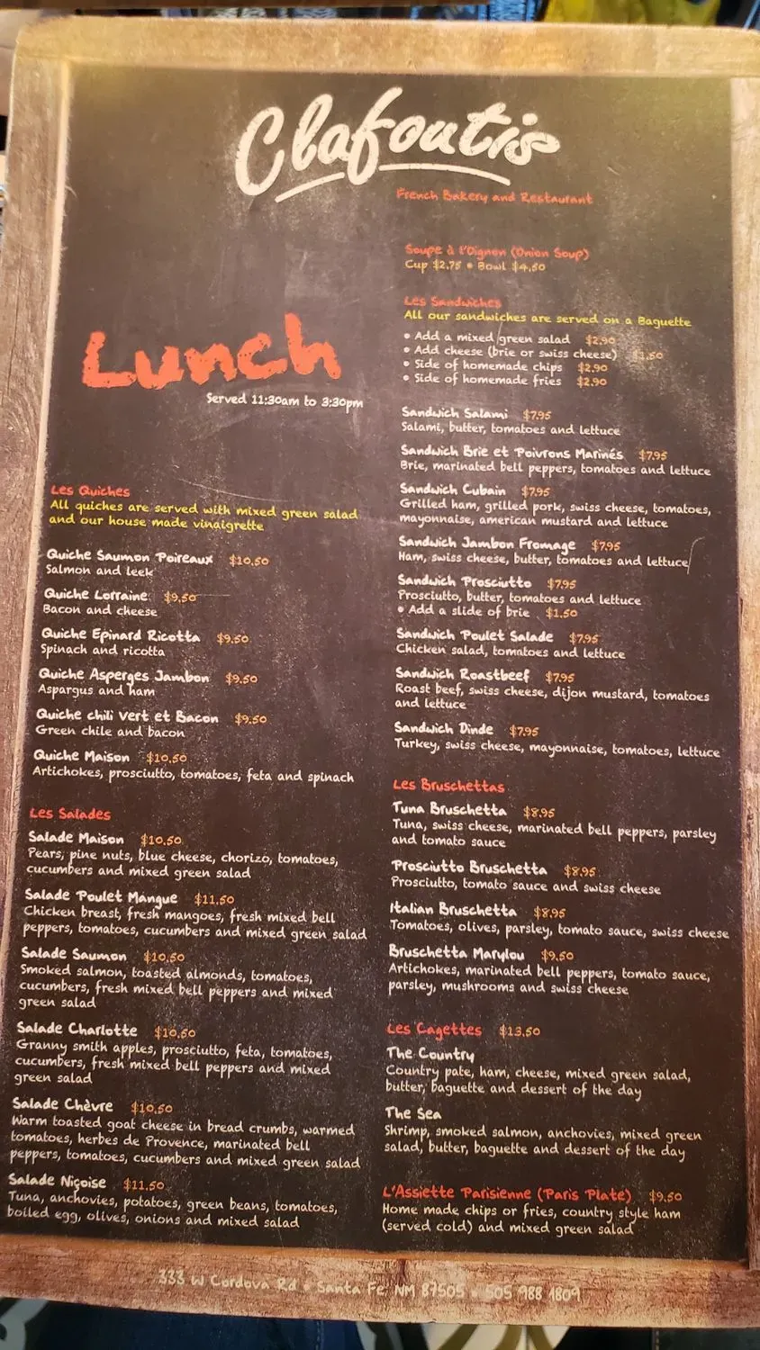 Menu 6