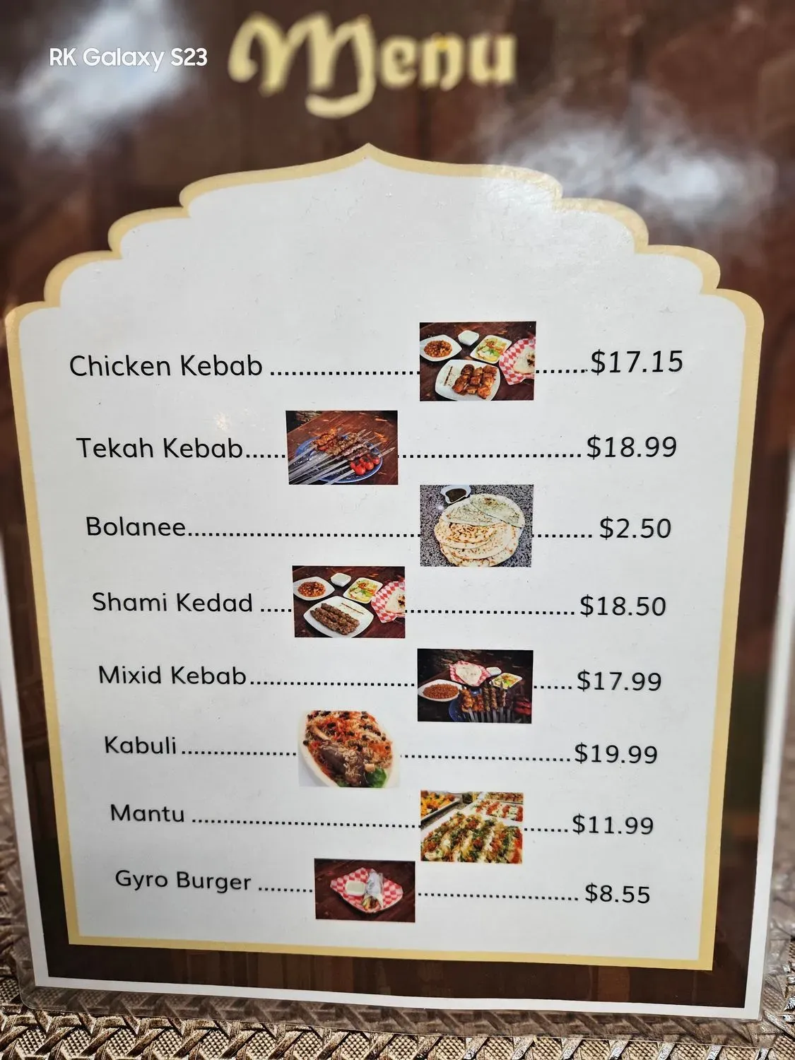 Menu 4